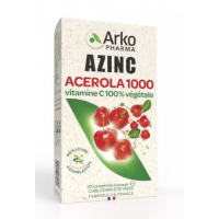 Arkopharma Azinc Acérola 1000 mg 30 comprimés