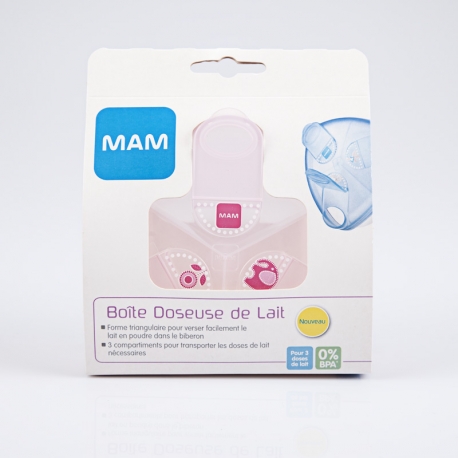 Mam Boite Doseuse De Lait Rose 3 Doses Mon Armoire A Pharmacie Com