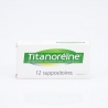 TITANOREINE 12 Suppos (carraghénates,dioxyde de titane,oxyde de zinc)